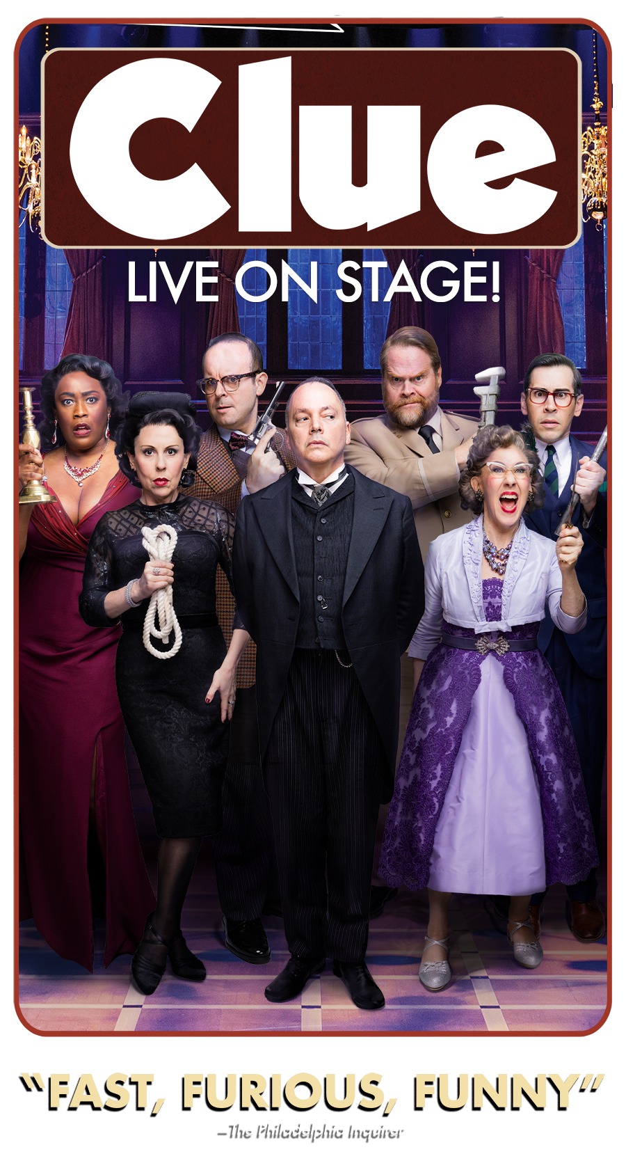 ‘Clue’ serves up hilarity in touring production